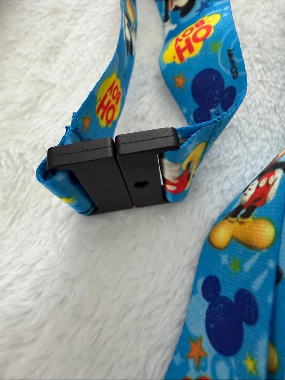 Disney Blue Mickey Mouse Kids Lanyards - Pack of 2